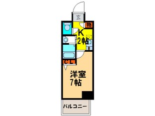 フローライト上前津の物件間取画像